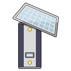 Un chauffe-eau solaire